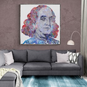 Benjamin Franklin Symbole des USA