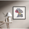 artwork painting sculpture pop art creation of snoopy