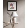 oeuvre d'art peinture sculpture  pop art creation de snoopy