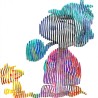 artwork painting sculpture pop art creation of snoopy