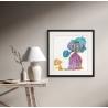 oeuvre d'art peinture sculpture  pop art creation de snoopy