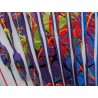 Peinture sculpture sur toile, œuvre unique et originale création de Virginie SCHROEDER artiste internationale