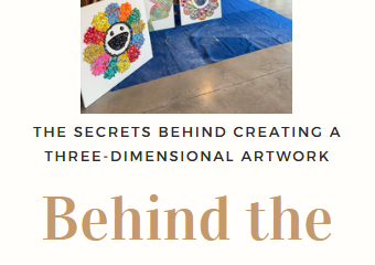 The Secrets Behind Creating a Three-Dimensional Artwork: Behind the Scenes in My Studio