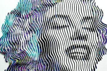Pourquoi je Peins Marilyn Monroe : L’Inspiration, l’Élégance et l’Art Optique en 3D
